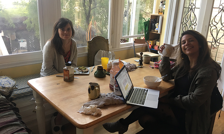 Housemates Sitting In The Kitchen .jpg