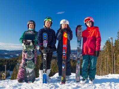 winter sports; Norway's BUA network is a social franchise system operating as a cooperative web of lending libraries. Individual hubs provide winter sports gear (and other potentially-costly equipment) to families for free. Credit: BUA