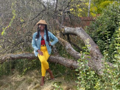 Since 2015, C. Davida Ingram has used her role as public engagement programs manager at The Seattle Public Library to empower artists and communities of color. Credit: Inye Wokoma