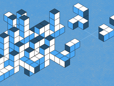 Building block illustration