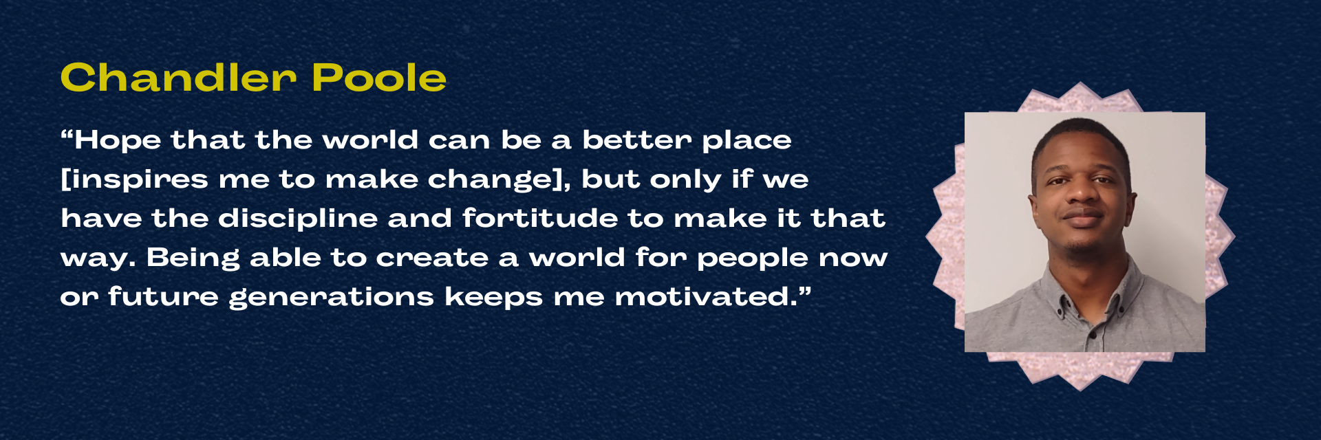 library of things fellow Chandler Poole