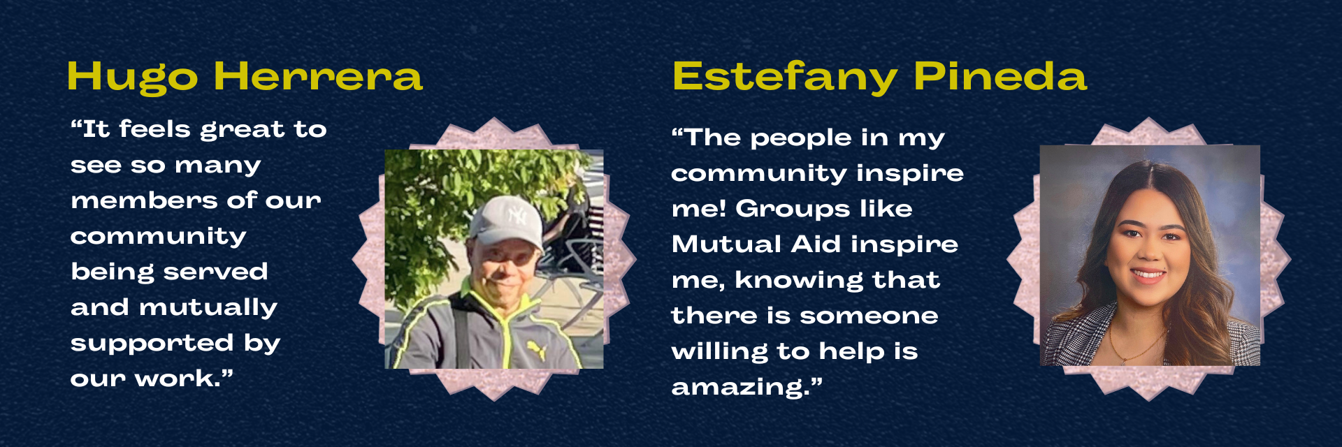 library of things fellows Hugo Herrera and Estefany Pineda