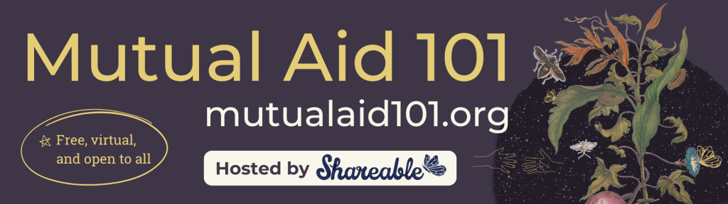 Mutual Aid 101 Banner