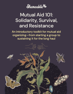 "Mutual Aid 101 Toolkit" book cover