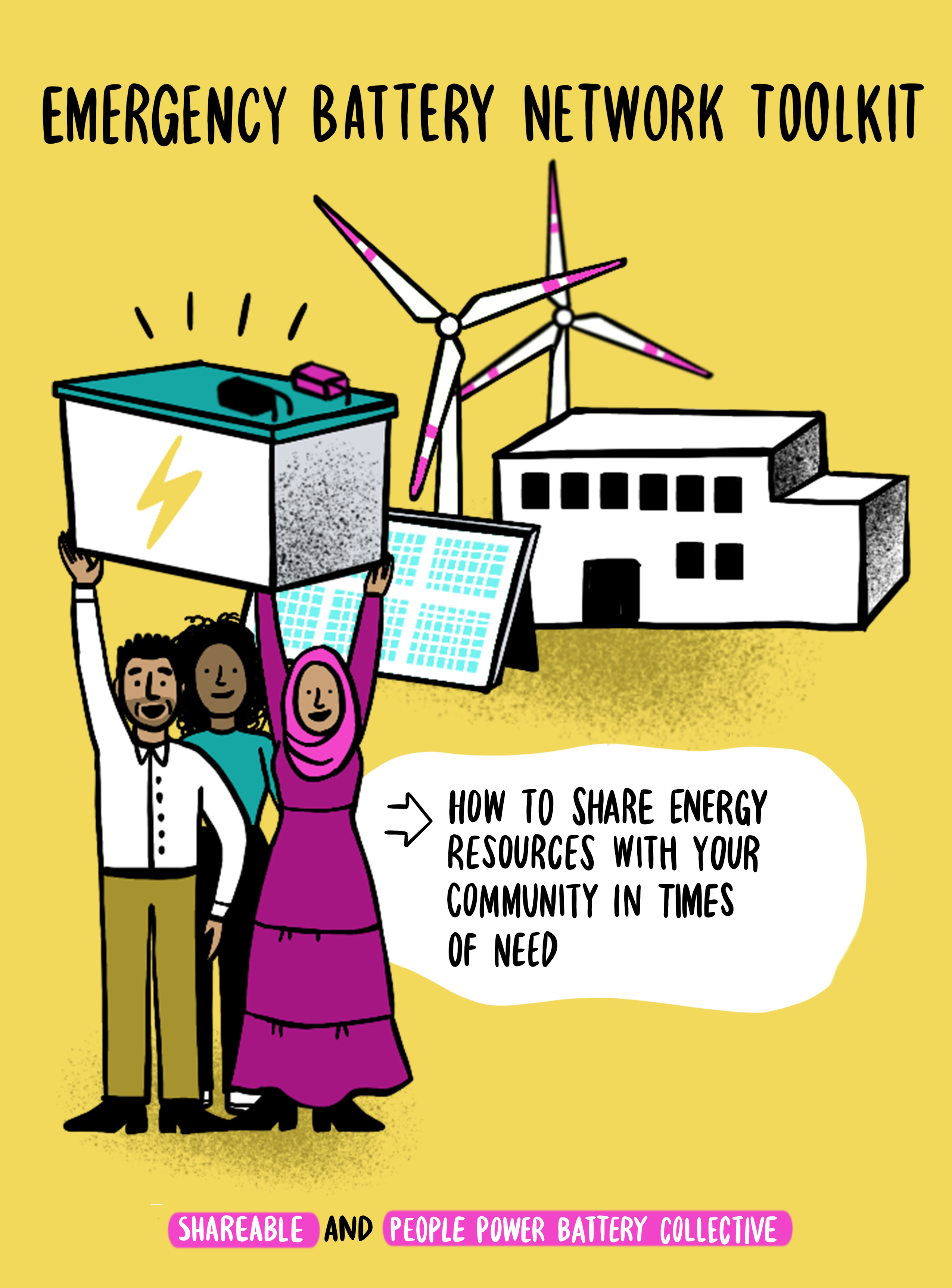 "Emergency Battery Network Toolkit